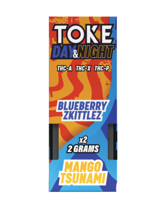 TOKE Day & Night – Blueberry Zkittles & Mango Tsunami
