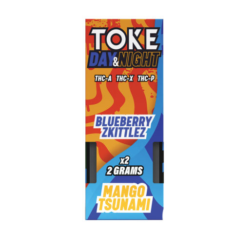 TOKE Day & Night – Blueberry Zkittles & Mango Tsunami