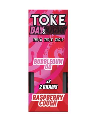 TOKE Day & Night – Bubblegum OG & Raspberry Cough