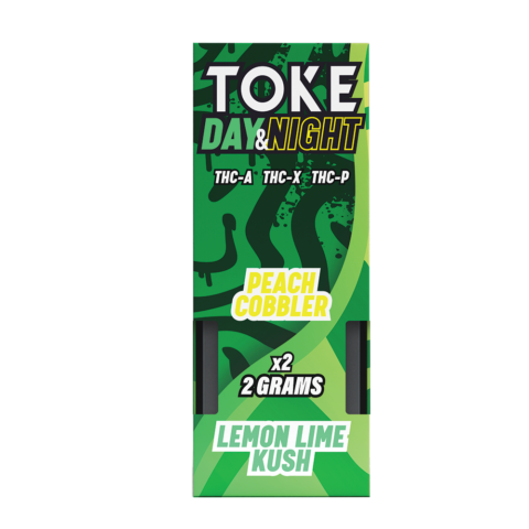 TOKE Day & Night – Lemon Lime Kush & Peach Cobbler