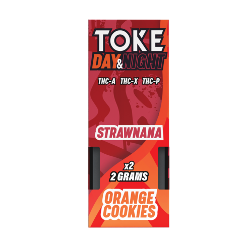 TOKE Day & Night – Strawnana & Orange Cookies