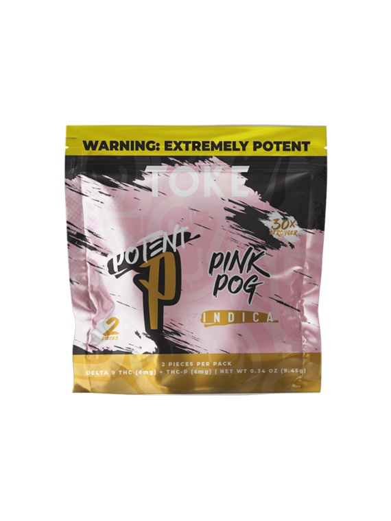 TOKE Potent P Gummies- Pink Pog