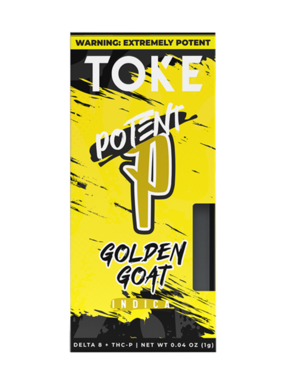 TOKE Potent P Disposable - Golden Goat