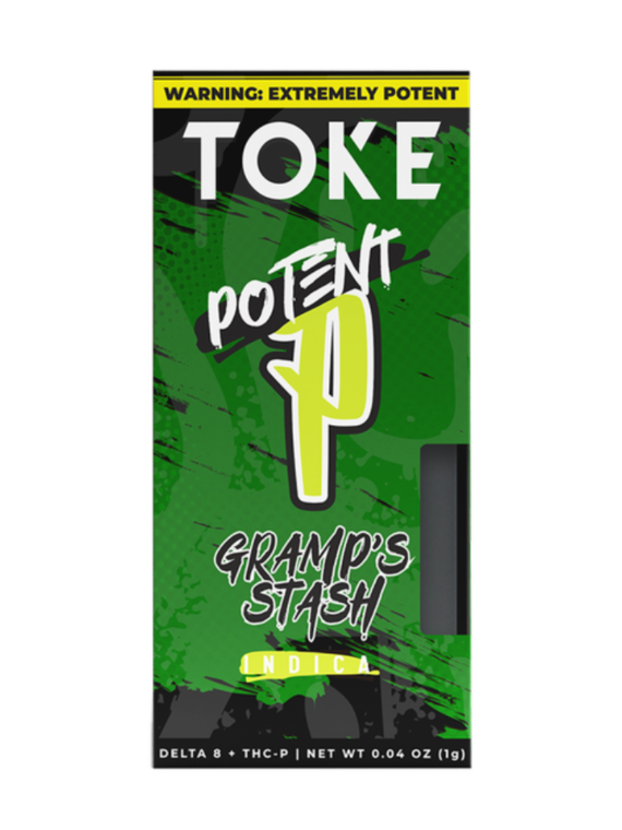 TOKE Potent P Disposable - Gramp's Stash