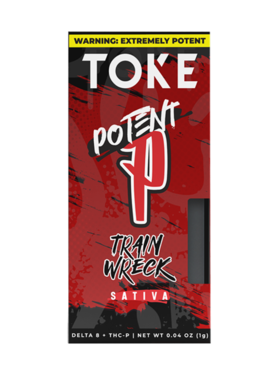 TOKE Potent P Disposable - Train Wreck