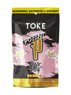 TOKE Potent P Gummies- Pink Pog