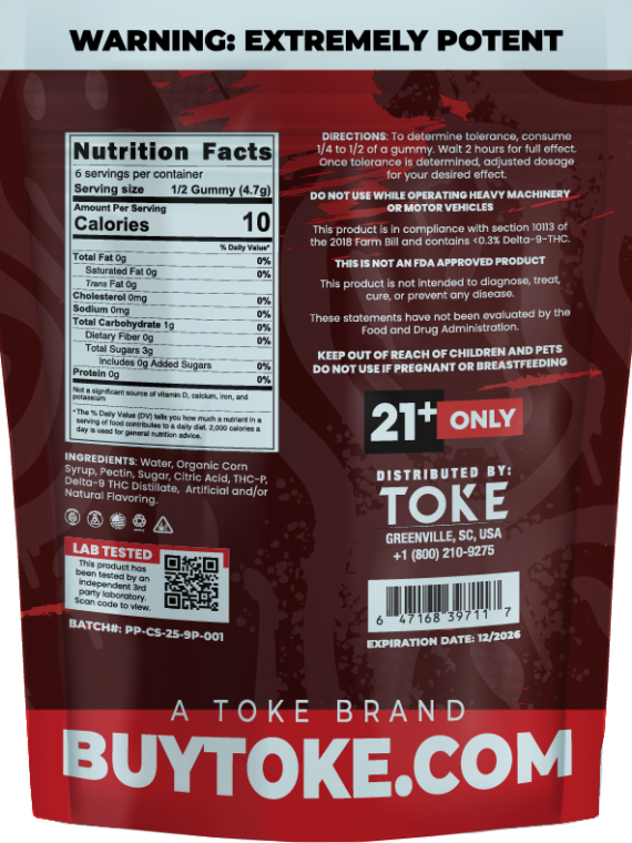 TOKE Potent P XL Cherry Slushee