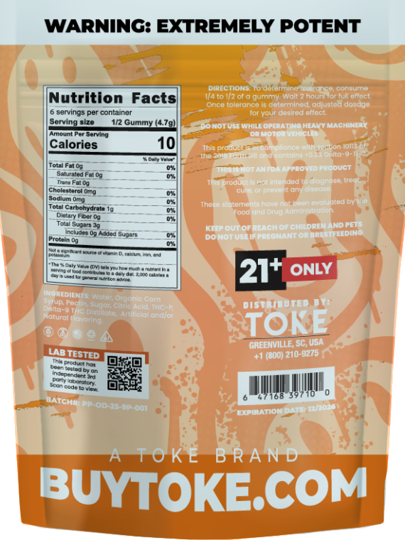 TOKE Potent P XL Orange Dream